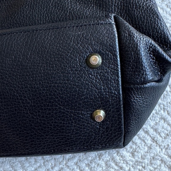 Valentina Black and Tan Crossbody Bag - Picture 10 of 16